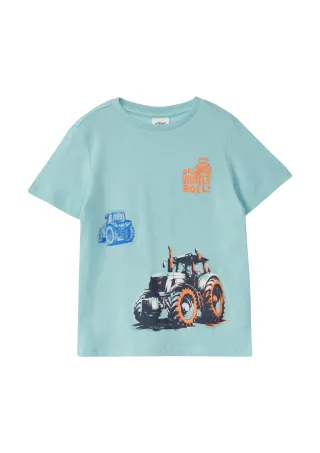 s.Oliver - T-Shirt türkis - Gr. - 134