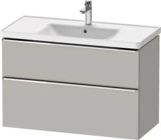 Duravit D-Neo Waschtischunterbau wandhängend Betongrau Matt 984x452x625 mm - DE4356010070000 DE4356010070000