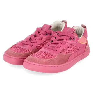 Tip Toey Joey Barfuß-Sneaker STEP - Gr. 24 - Pink - Leder & Textil