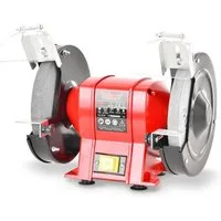 Hecht Doppelschleifer K36 & K60 mit 200 mm Durchmesser, 350W, max. 2950 U/min, 2950 U/min, Metallgehäuse, Funkenschutz
