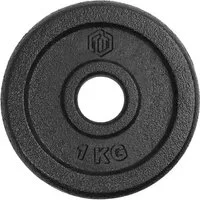 Sporttrend 24 Hantelscheiben Hantelscheibe 1KG Gusseisen 30/31mm, Gewichtsscheibe