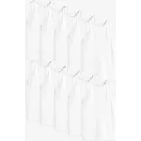 Next Unterhemd 10er-Pack Trägertops aus (10-St)