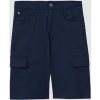 s.Oliver Shorts Hose BAGGY Cargo-Bermuda im Baggy-Style aus Baumwollstretch