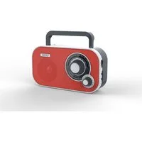 Camry CR 1140 Radio (Tragbares AM FM Radio mit Griff, Batterie oder Netzbetrieben)