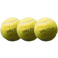 Jollystar Tennisball Tennisbälle – Set mit 3 Stück für Training & Freizeit (3-St)