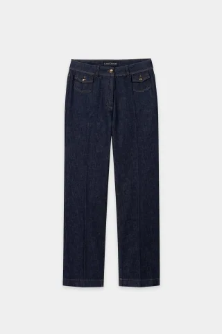 Luisa Cerano - Denim Hosen Weiblich denim blue - Gr. - 42