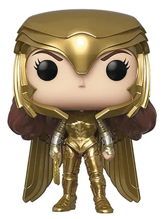 Funko POP! Heroes: WW 1984- Wonder Woman Gold Power - Metallisch - Wonder Woman 1984 - Vinyl-Sammelfigur - Geschenkidee - Offizielle Handelswaren - Spielzeug Für Kinder und Erwachsene - Movies Fans