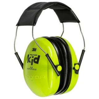 3M Peltor Kid Kapselgehörschutz für Kinder 27 dB neongrün