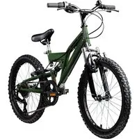 Galano Mountainbike FS180, 6 Gang, Kettenschaltung, 20 Zoll Kinderfahrrad ab 6 Jahre 120-135 cm für Mädchen und Jungen