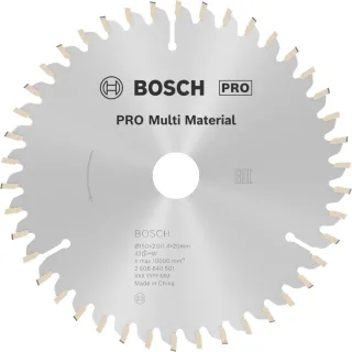 Bosch PRO Kreissägeblatt Multi Material für Handkreissägen - 2608640501