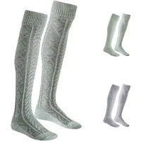 German Wear Trachtensocken GW260 EXTRA Lange Trachtensocken Kniehoch Strümpfe Socken 75cm