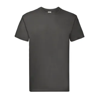 Fruit of the Loom - "Super Premium" T-Shirt für Herren (Hellgrau)