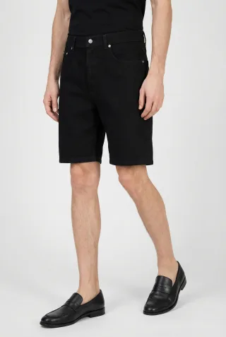 Calvin Klein Jeans Shorts "90S SHORT CLASSIC BLACK" Regular fit mit Eingrifftaschen