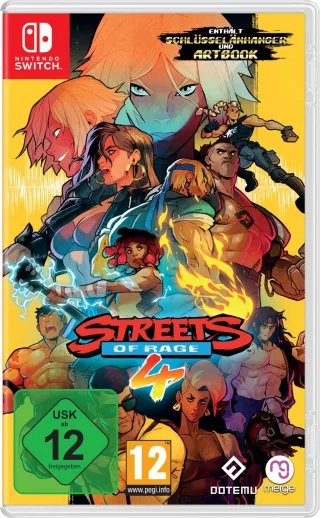 Streets of Rage 4 (inkl. Schlüsselanhänger & Artbook) [Nintendo Switch]