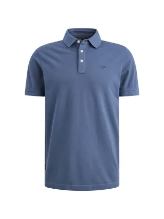 PME Legend - garment dyed pique bijou blue - Gr. - XL
