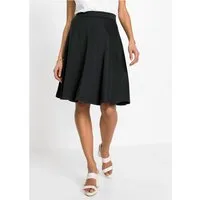 bonprix Sommerrock (1-tlg) aus Polyester und Elasthan, ausgestellte Passform, eleganter Stil