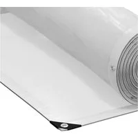vidaXL Schutzplane Abdeckplane 140 gsm Transparent 2 x 1,5 m PE (1-St)