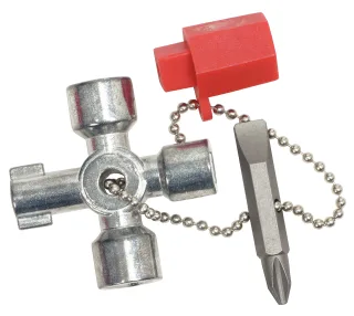 KS Tools Mini-Schaltschrankschlüssel, 42mm - 130.1010