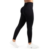 Smilodox Leggings Sena, Nahtlose High Waist Sportleggings mit V-Kontur & Shaped Fit Figurformende Trainingshose aus atmungsaktivem Funktionsmaterial