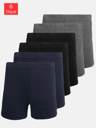 Tazzio Herren Boxershorts 6er Pack