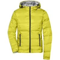 James & Nicholson Daunenjacke Leichte und taillierte Damen Daunenjacke in Glanzoptik JN1151 Softes, leichtes, wind- und wasserabweisendes Material
