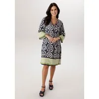 Aniston SELECTED Blusenkleid mit stylischem, ornamentalem Allover-Druck