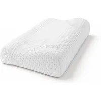 FMP Matratzenmanufaktur Kopfstützkissen FMP Visco ErgoKissen, Nackenstützkissen, Nackenkissen, ergonomisch geformtes Nackenstützkissen, Nackenkissen