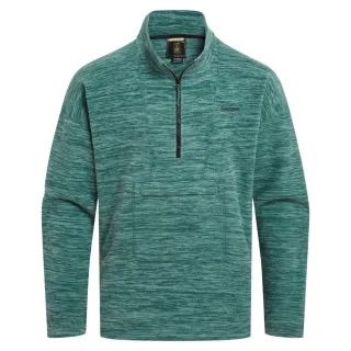 Craghoppers - "Esk II" Fleece-Oberteil für Herren, mit halbem Reißverschluss (Mosaikgrün)