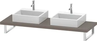 Duravit L-Cube Konsole Basalt Matt 800x550x45 mm - LC103C04343 LC103C04343