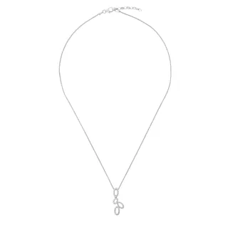 Orphelia Damen-Kette aus 925er Sterlingsilber mit Anhänger – Silber ZH-7308