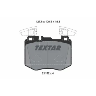 Textar Warnkontakt hinten BMW 5er 7er 8er