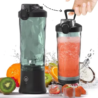 IPRee A8 600ml Portable Blender Electric Juicer USB Rechargeable 304 Stainless Steel Smoothie Maker 2 in 1 Juice Cup for