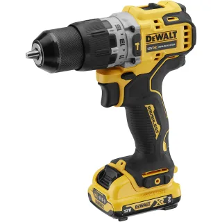 DEWALT 2-Gang-Akku-Schlagbohrschrauber 12V + 2 Akku + Schnellladegerät - DCD706D2-QW