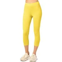 Merry Style Leggings Caprihose Damen 3/4 Hose MS10-199 (1-tlg) aus Baumwolle