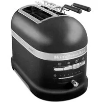 KitchenAid Toaster 5KMT2204EBK Gusseisen Schwarz, 2 kurze Schlitze, für 2 Scheiben, 1250 W, mit Sandwichzange