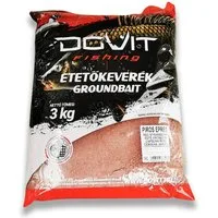 DOVIT FISHING Kunstköder 3kg Grundfutter Erdbeere - Karpfenfutter Lockfutter Angelfutter Feeder