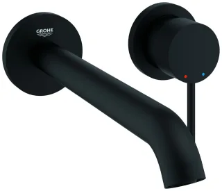 GROHE 2-Loch Waschtisch Unterputzarmatur Essence 29193_1 FMS A: 230mm phantom black, 29193KF1 29193KF1