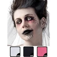 Maskworld Theaterschminke Make-up Set Geisterbraut, Halloween Schminkset mit perfekt abgestimmten Komponenten