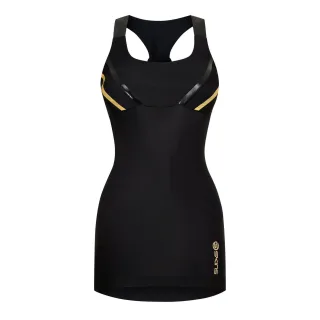 Skins - "A400" Ärmelloses Oberteil für Damen (Schwarz)