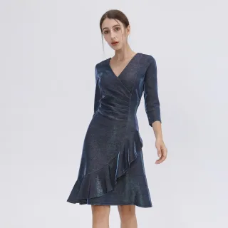 Schimmerndes, herzförmiges Skaterkleid