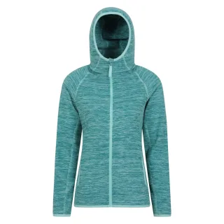 Mountain Warehouse Damen/Damen Lleyn II Melange Full Zip Hoodie (Teal)