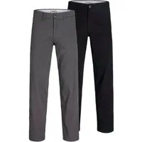 Jack & Jones Chinohose Jack & Jones Herren Stoffhose Chino-Hose JpstKane 2Pk Relaxed-Fit