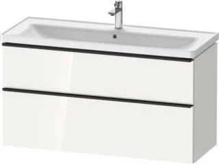 Duravit D-Neo Waschtischunterbau wandhängend Weiß Hochglanz 1184x452x625 mm - DE43910BD220000 DE43910BD220000