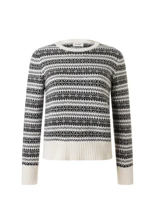 MAERZ Muenchen - Pullover Rundhals 1/1 Arm new white - Gr. - 38