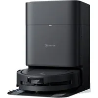 ECOVACS Saugroboter mit Wischfunktion, DEEBOT T80 OMNI, Schwarz, 80 W, und Wischroboter mit Absaugstation