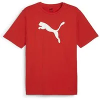 PUMA T-Shirt Puma Kinder T-Shirt teamRISE Logo Jersey Cotton Jr 658707