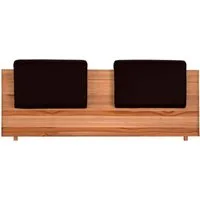 fornera Multi-Stützkissen f30, 2er Set, hochwertiges Kunstlederkissen
