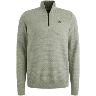 PME Legend - Pullover mit Reißverschluss am Hals grün - Gr. - XL