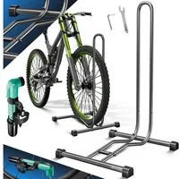 KESSER Fahrradständer, Fahrradständer für Mountainbike, E-Bike, Citybike, Rennrad, MTB