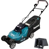 Makita Akkurasenmäher DLM 432 Z 36 V (2x 18 V) 43 cm Brushless + Mulchkeil - ohne Akku